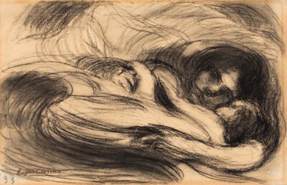 null Eugène Anatole CARRIERE (1849-1906)

Femme couchée avec un enfant

Fusain sur...
