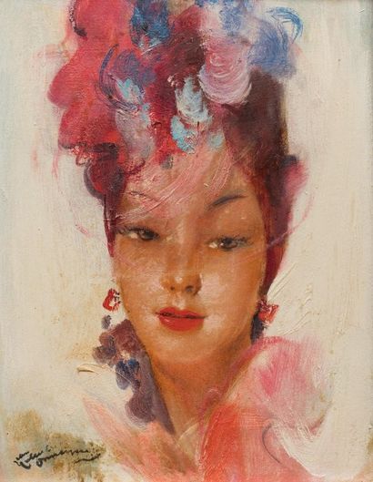 null Jean-Gabriel DOMERGUE (1889-1962)

Moussia

Huile sur carton signé en bas à...