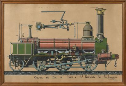 null Claudius LAGOUTTE

Chemin de fer de Paris à St Germain, 1867

Aquarelle gouachée...