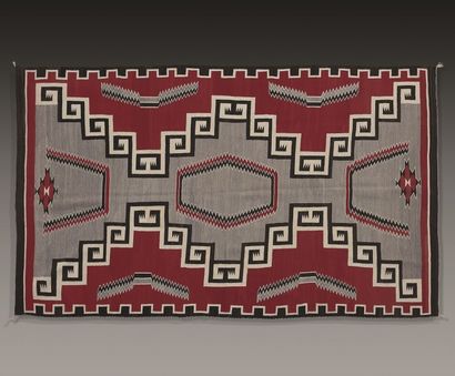 null TAPIS NAVAJO Navajo, Arizona
Laine
Dimensions: 284,5 x 180 cm
Tapis en forme...