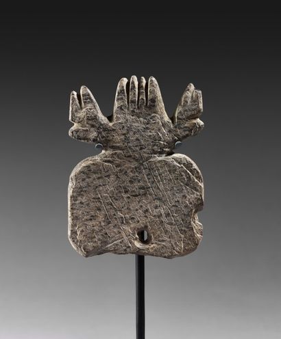 null Inhabituel PENDENTIF en forme de KACHINA Hohokam, Arizona, Sud-Ouest des Etats-Unis...