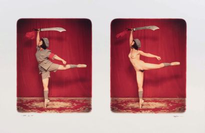 null PAN YUE (Né en 1968)

Ballet Revolutionnaire, 2011

C-print contrecollé sur...