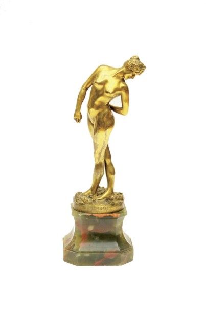 null Jean-Léon GÉROME (1824-1904)

La joueuse de boules

Epreuve en bronze à patine...
