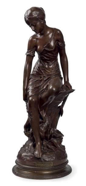 Edouard DROUOT (1859-1945) 

La Libellule

Bronze...