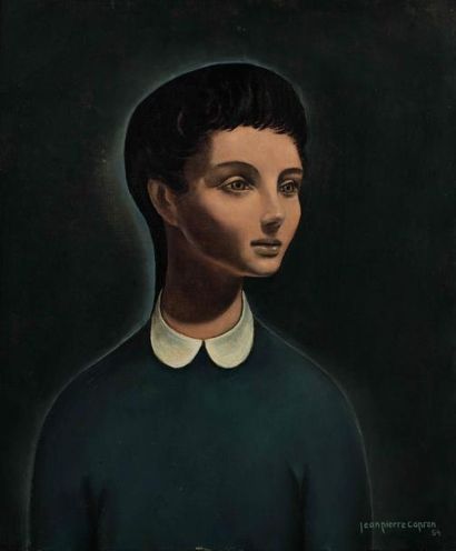 null Jean-Pierre CAPRON (1921-1997)

Portrait de jeune femme de trois quart, 1954

Huile...