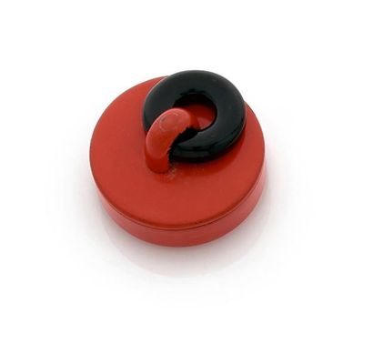 null CARTIER - POUDRIER miniature en laque rouge et noire. - Signé Cartier Paris...