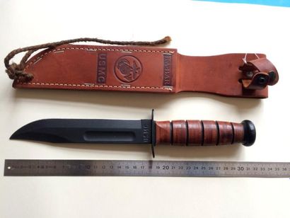 null Ka-Bar

USA



Ka-Bar, Couteau commémoratif, droit, lame 17 cm, acier carbone,...