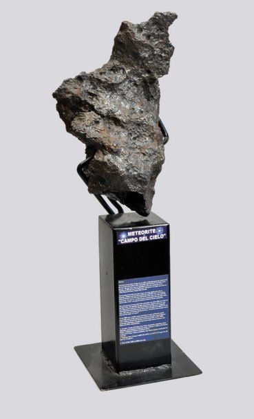 null Météorite Campo del Cielo. Gran chaco, Gualamba, Argentine Cette météorite métallique...