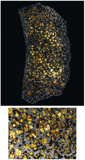 null Météorite pallasite Fukang La météorite Fukang, l'un des plus merveilleux legs...