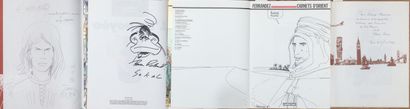 null LIV003 - DEDICACES
Ensemble de 6 albums en édition originale avec dessins, Chaillet...