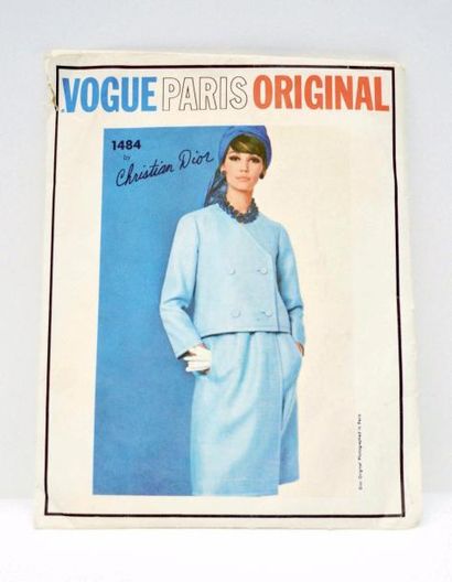 null Vogue Paris Original: Christian Dior Année1960: Patron Tailleur Robe (compl...