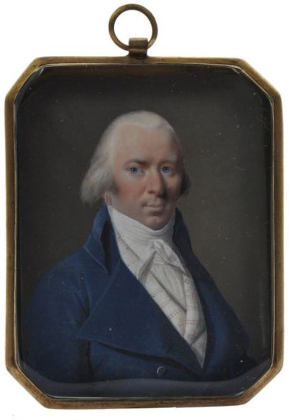 Vincent BERTRAND (vers 1770) Portrait présumé de Louis-Henry-Joseph de BOURBON-CONDE...