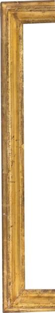 null CADRE en bois moulure et redoré. Italie, XVIIIème.
61 x 48,5 x 6 cm