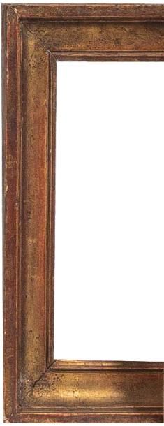 null BAGUETTE en bois mouluré et doré à profil creux.
Fin du XVIIIème siècle.
13,5...