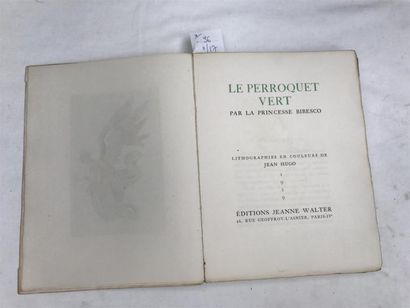 null HUGO (Jean et Valentine). Réunion de 4 vol. in-4 ou in-8 br.	
Bibesco (Pcesse...