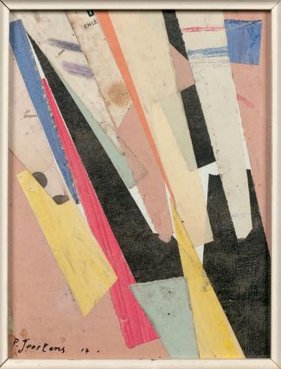 PAUL JOOSTENS (1889-1960) Composition, 1917

Technique mixte sur papier
Signée et...