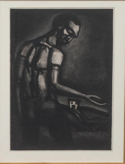 Georges ROUAULT (1871-1958) En tant d’ordres divers, le beau métier


Lithographie
Signée...