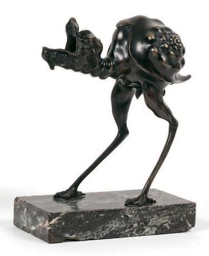 Arent VAN BOLTEN VAN ZWOLLE (D'après.) Animal grotesque à tête de dragon


Bronze...