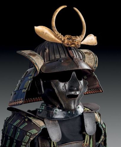 null ARMURE japonaise de type YUKINOSHITA DO - XVIIème siècle
Casque de type OBOSHI...