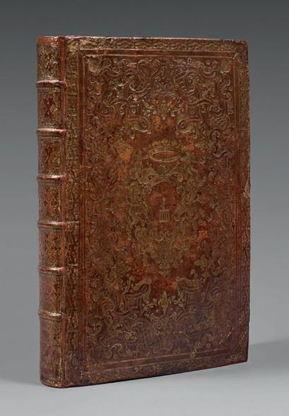 null Missel romain, 1735, Edition vaticane.
In-4°, reliure en veau rouge abondamment...