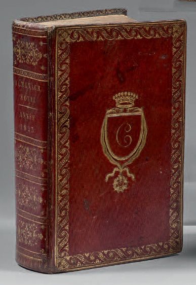 null Almanach royal au chiffre de Cambacérès, Paris, 1823.
In-8°, reliure en maroquin...