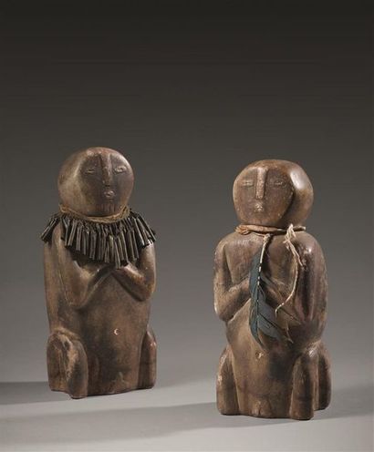 null COUPLE
Probablement Anasazi ou Hohokam, Sud-Ouest des Etats-Unis d'Amérique,...