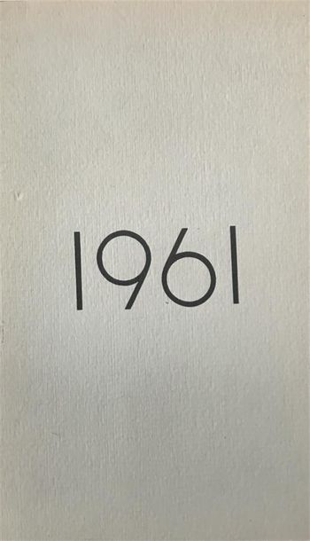 null HUGNET (Georges). 1961. Illustré de 4 photomontages. L'Auteur, 1961 ; in-8 en...