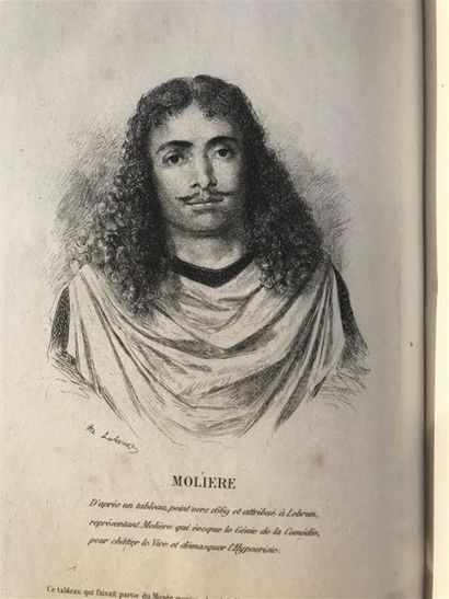 null LACROIX (Paul). Bibliographie moliéresque. Seconde édition ... Paris, Fontaine,...