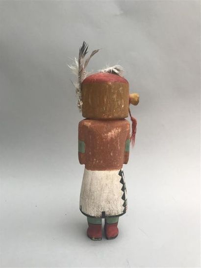 null POUPEE KACHINA TASAF
Navajo Kachina
Hopi, Arizona, Sud-Ouest des Etats-Unis...