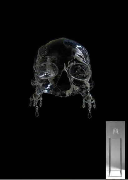 ANGELIQUE (née en 1957) Goya Sculpture en plastique thermoformable dans son caisson...