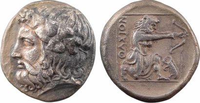 Iles de Thrace, Thasos, tétradrachme, c.411-340...