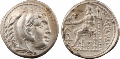 null Macédoine, Alexandre le Grand, tétradrachme, Amphipolis, c.315-294 av. J.-C.,...