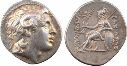 null Thrace (royaume de), Lysimaque, tétradrachme, Amphipolis ?, c.299-281 av. J.-C.,...