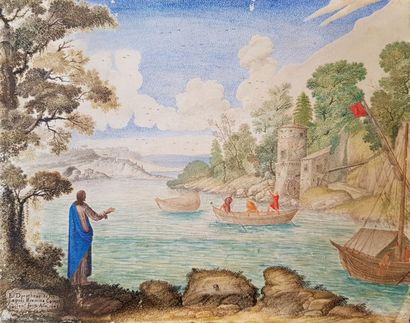 null DOROTHEUS DE NEAPOLI, 1643

La Pêche miraculeuse

Papier contrecollé sur cuivre

17,5...