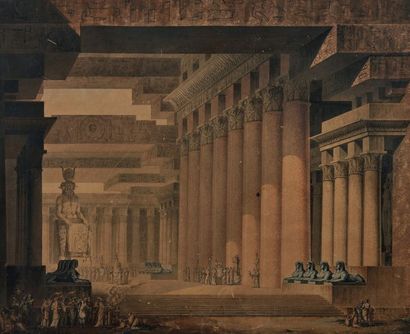 null Louis François PETIT RADEL (1740-1818)

Architecture egyptienne

Lavis d'encre...