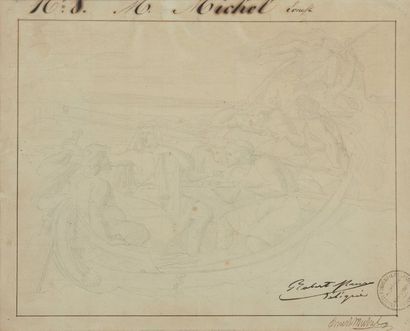 null Ernest MICHEL (1833 – 1902)

La Barque de Charon 

Dessin titré a l’encre, corrigé

26...