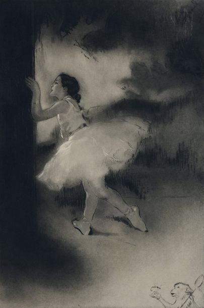 null Louis Legrand (1863 – 1951)

Danseuse de dos titrée « première danseuse » au...