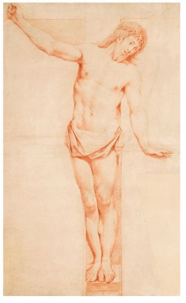 null Ecole française du XVIIème siècle

Christ en croix

Sanguine, trace de crayon...