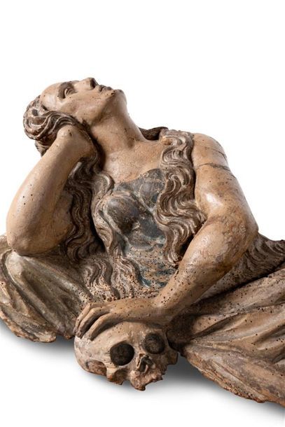 null France MERIDIONALE, XVIIème siècle
Sainte Marie-Madeleine pénitente
Sculpture...