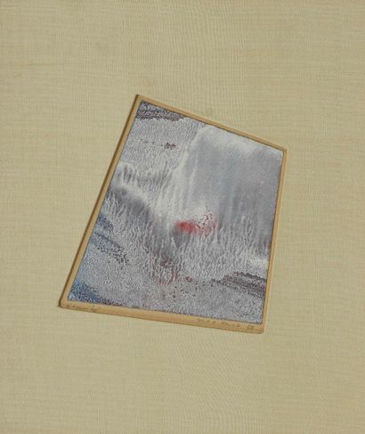  Max Ernst (1891-1976)
Eternité, gouache sur papier, signée et datée 50 à la mine... Gazette Drouot
