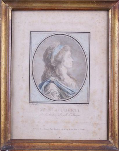 Jean-François JANINET - 1752-1814, d'après Elisabeth LE MOINE MADAME DE SAINT-HUBERT...