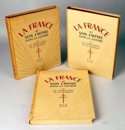 null «La France et son Empire dans la guerre.» Paris édition littéraires de France,1974....