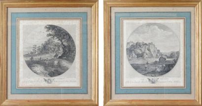 Victor PILLEMENT - 1767-1814 et Jean-Baptiste LIENARD - 1750-1807, d'après Bartholomäus...