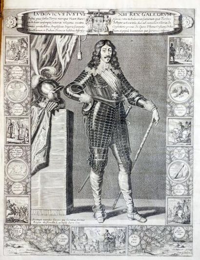 VULSON (Marc, sieur de La colombière) Les portraits des hommes illustres françois...