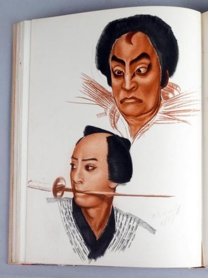A IACOVLEFF et S. ELISSEEFF Le théâtre japonais (Kabuki), Paris, Jules Meynial, 1933...