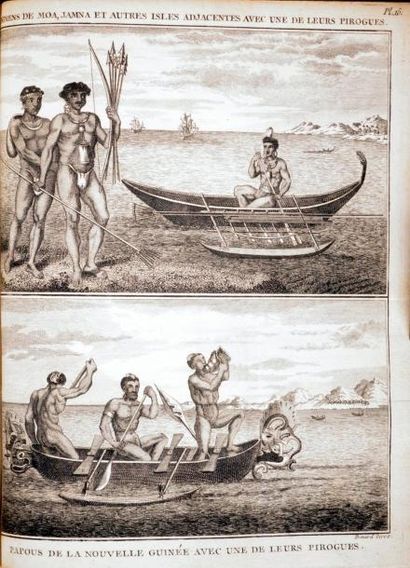 FORREST (Thomas) Voyage aux Moluques et à la Nouvelle-Guinée, fait sur la galère...