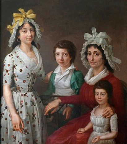 ECOLE FRANÇAISE, VERS 1790