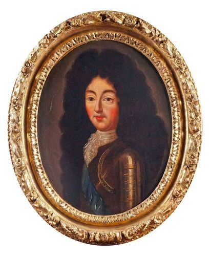 École FRANÇAISE du XVIIIe siècle, suiveur de Pierre GOBERT PORTRAIT D'UN PRINCE DU...