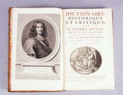Pierre BAYLE Dictionnaire historique et critique par Mr Pierre Bayle, quatrième édition,...