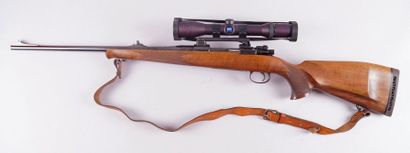 null Carabine de chasse à verrou MAUSER modèle 98, calibre 9,3 x62. Canon avec hausse...